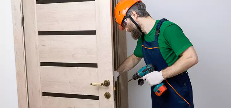 Replace Internal Door Handle with Lock Taber
